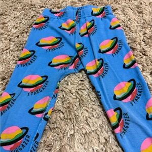 Hanna Andersson Blue Pajama Bottoms size 4 100cm / stargazer pant only